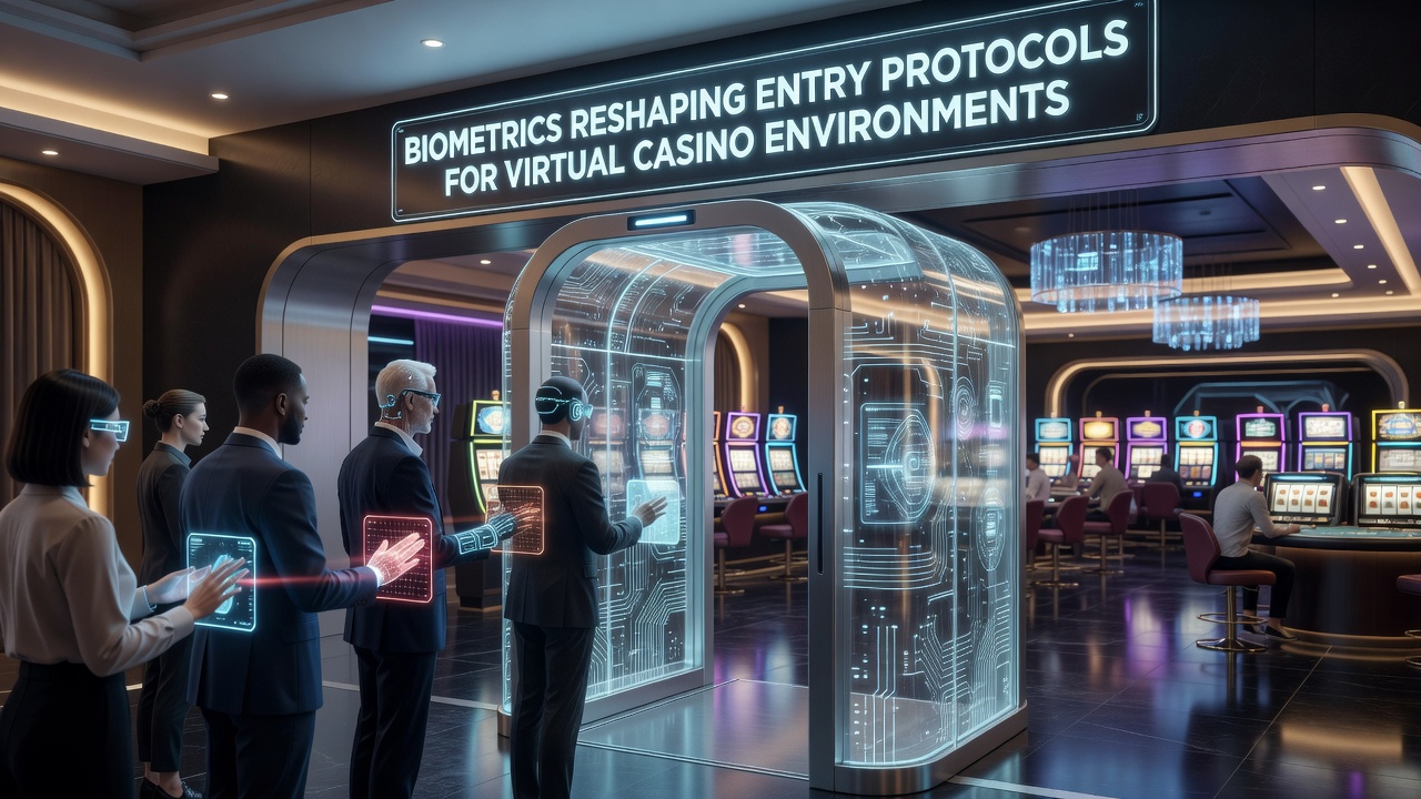 Player using facial recognition to access an online casino account