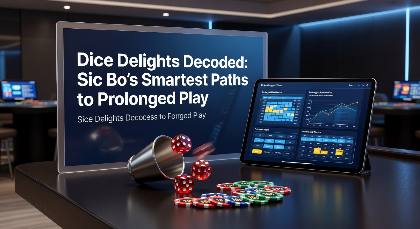 Close-up of Sic Bo betting layout highlighting low-edge zones like small/big and combinations, with dice showing a winning total
