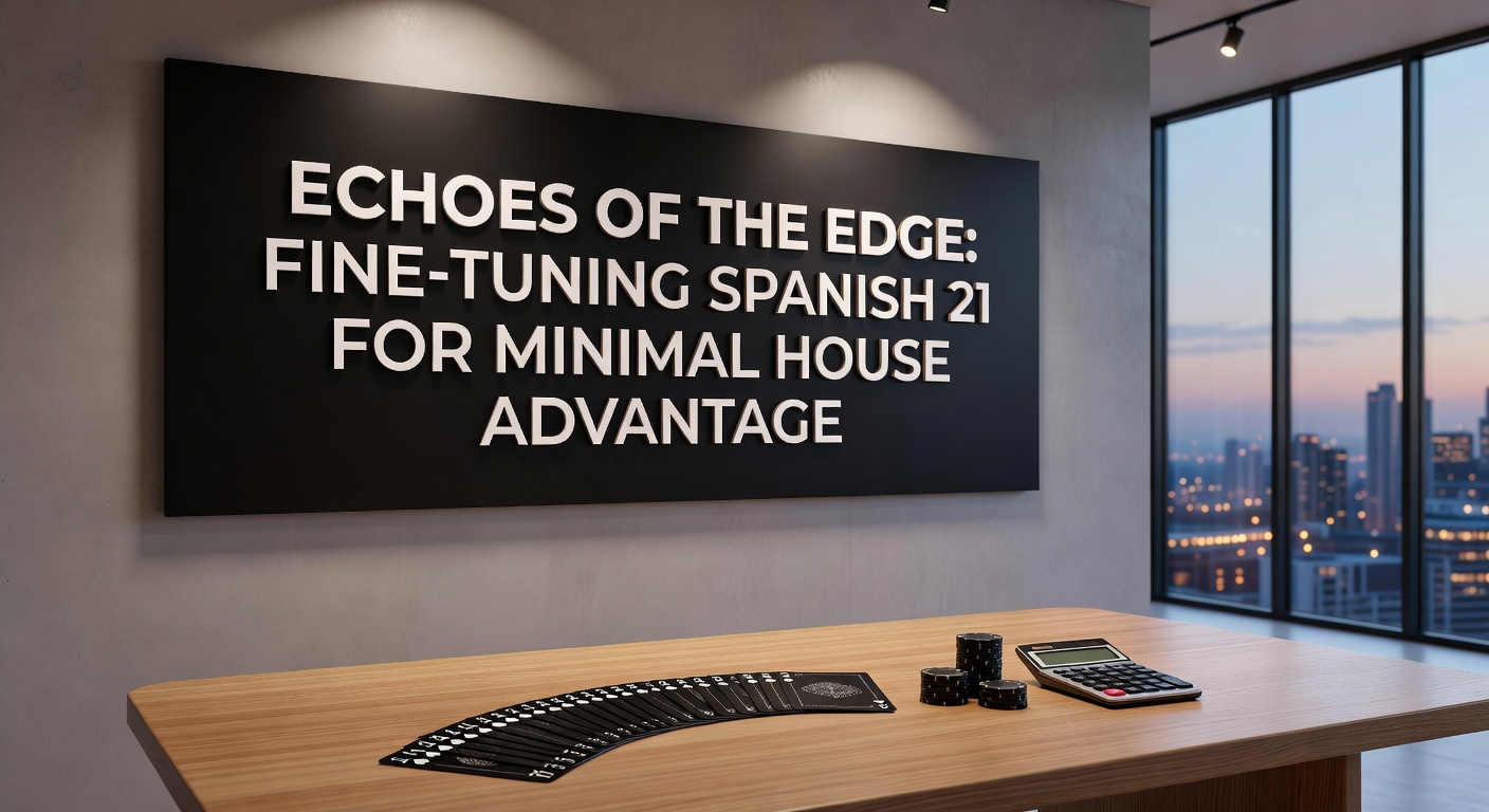 Close-up of a Spanish 21 strategy chart on a dealer's screen, showing key decision points for minimal house edge