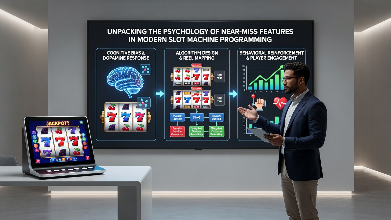 Brain scan visualization highlighting reward pathways activated during slot play